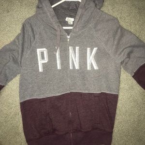 PINK Victoria’s Secret zip up hoodie
